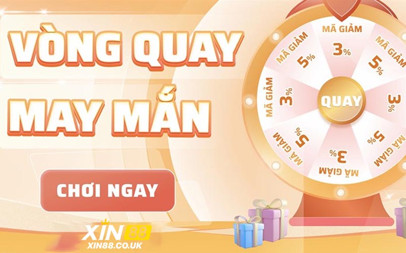 Điểm thú vị của chương trình Vòng quay may mắn tại XIN88